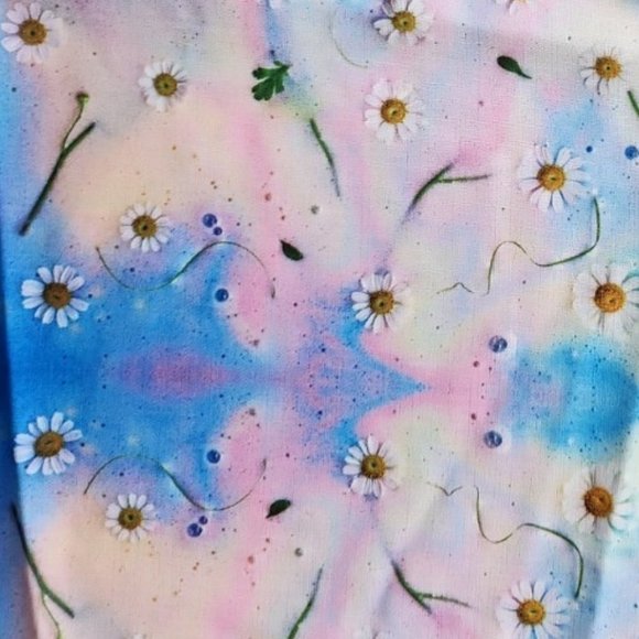 NWT PHOZOHO Floral Print Top Without Tee - Picture 7 of 9